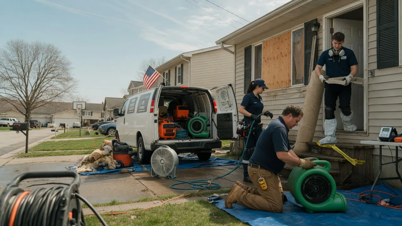 Water Damage Restoration in Frankfort, IL near me